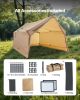 Camping Hot Tent, 2 Persons Cabin Hot Tent with Stove Jack, Waterproof Winter Tents Shelters with Vents