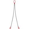 Chain Sling, 5/16 inch x 5 ft Lifting Chains with Hooks, G80 Engine Chain Hoist Lifts, 6600 lbs/3 Ton Capacity Lifting Sling Chains for Engine Hoist