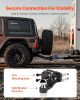 Pintle Hook, 20000 lbs Towing Capacity, Trailer Hitches Receiver Hook Combination 2-5/16-inch Hitch Ball