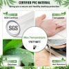 Plastic Table Cover, 45"x100"x0.06", Transparent PVC Table Protector, Rectangle Clear Desk Mat
