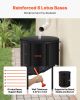 Collapsible Rain Barrel, 53 Gallon Portable Rain Water Collection Barrel, 1000D PVC Rainwater Collection System