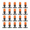 20pcs Adjustable Garden Drip Irrigation Misting Nozzles Micro Sprinkler Head Atomizer Irrigation Drippers